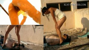 Scat Dom Princess - Nataly - To Much Shit On The Roof Part 6 Of 6 00000
