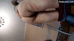 FECAL LUXURY - Defecation And Other Fecal Delights In Toilet_s Mouth In Silver Grey Leggings _ Mixfemdomcc - Latest Femdom Porn For Online Streaming-Copropro.Com- 00001