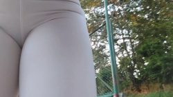 NataschaDirty – Nasty girls walk around in their dirty white leggings 00000